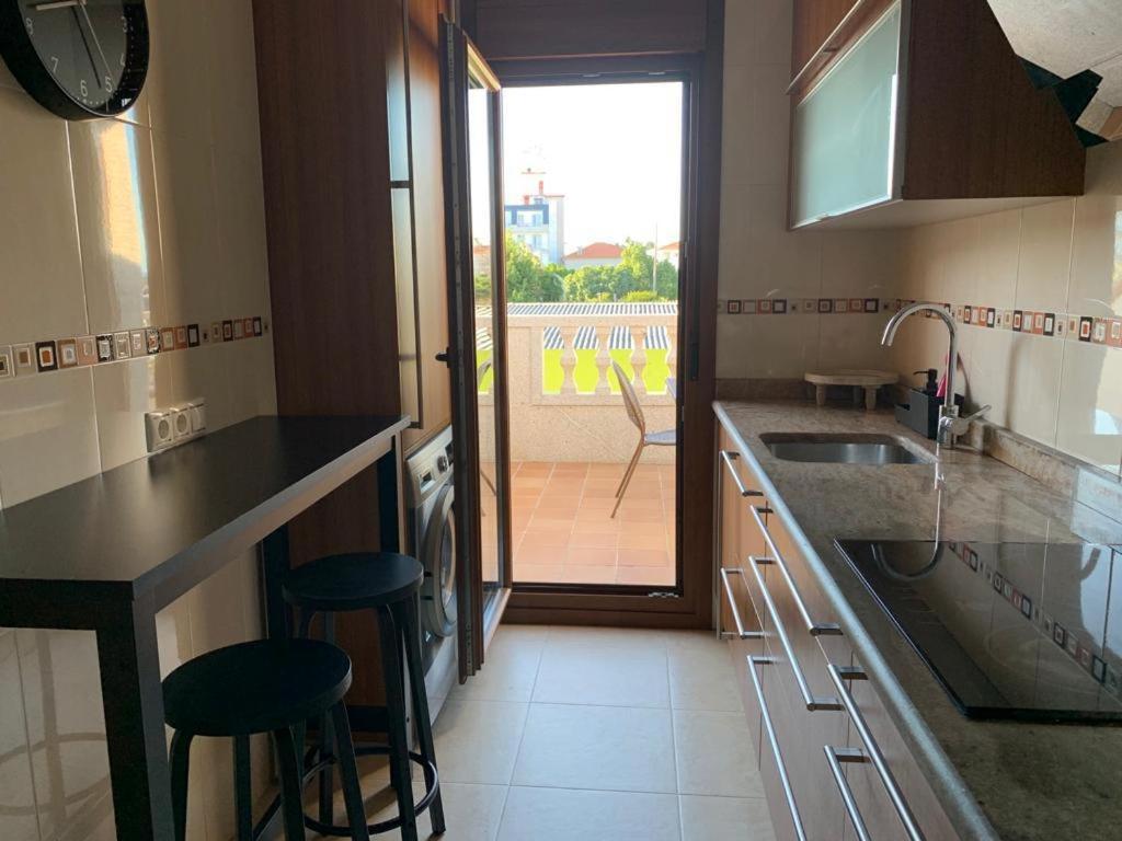 Ático A 5 Min. De Sanxenxo Con Barbacoa Y Garaje Apartamento Exterior foto