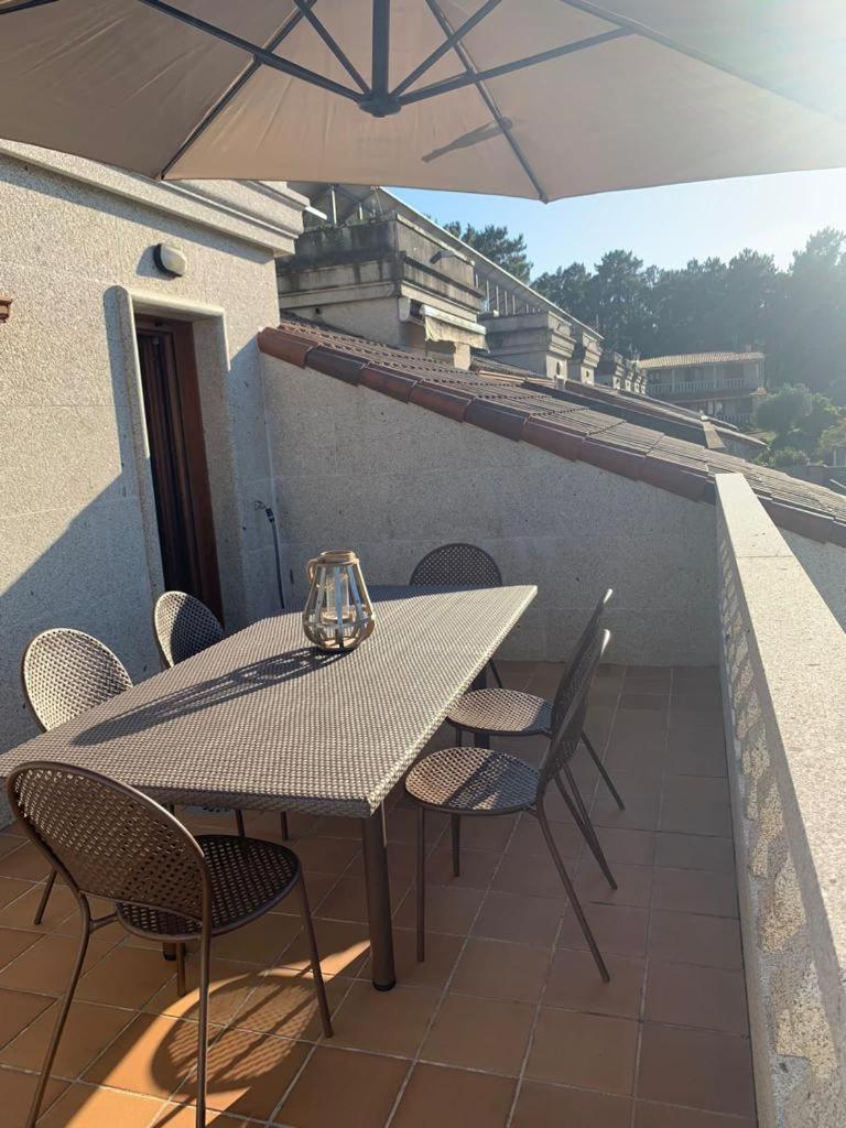 Ático A 5 Min. De Sanxenxo Con Barbacoa Y Garaje Apartamento Exterior foto